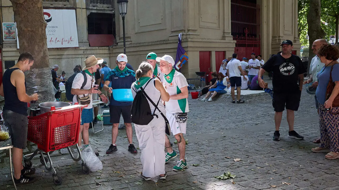 D&iacute;a de las Pe&ntilde;as previo a las fiestas de San Ferm&iacute;n 2026. I&Ntilde;IGO ALZUGARAY
