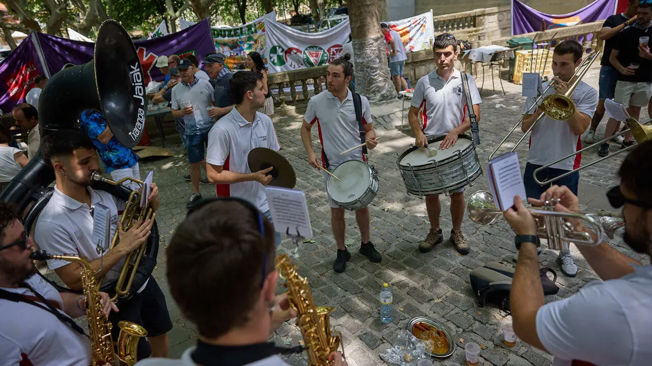 D&iacute;a de las Pe&ntilde;as previo a las fiestas de San Ferm&iacute;n 2026. I&Ntilde;IGO ALZUGARAY