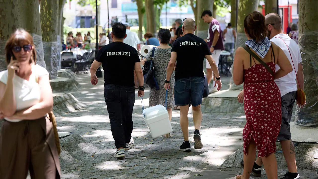 D&iacute;a de las Pe&ntilde;as previo a las fiestas de San Ferm&iacute;n 2026. I&Ntilde;IGO ALZUGARAY