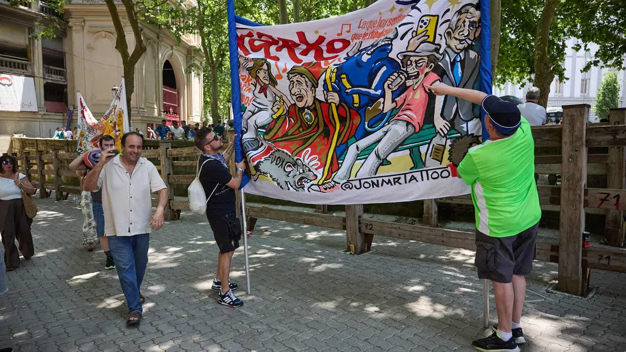 D&iacute;a de las Pe&ntilde;as previo a las fiestas de San Ferm&iacute;n 2026. I&Ntilde;IGO ALZUGARAY
