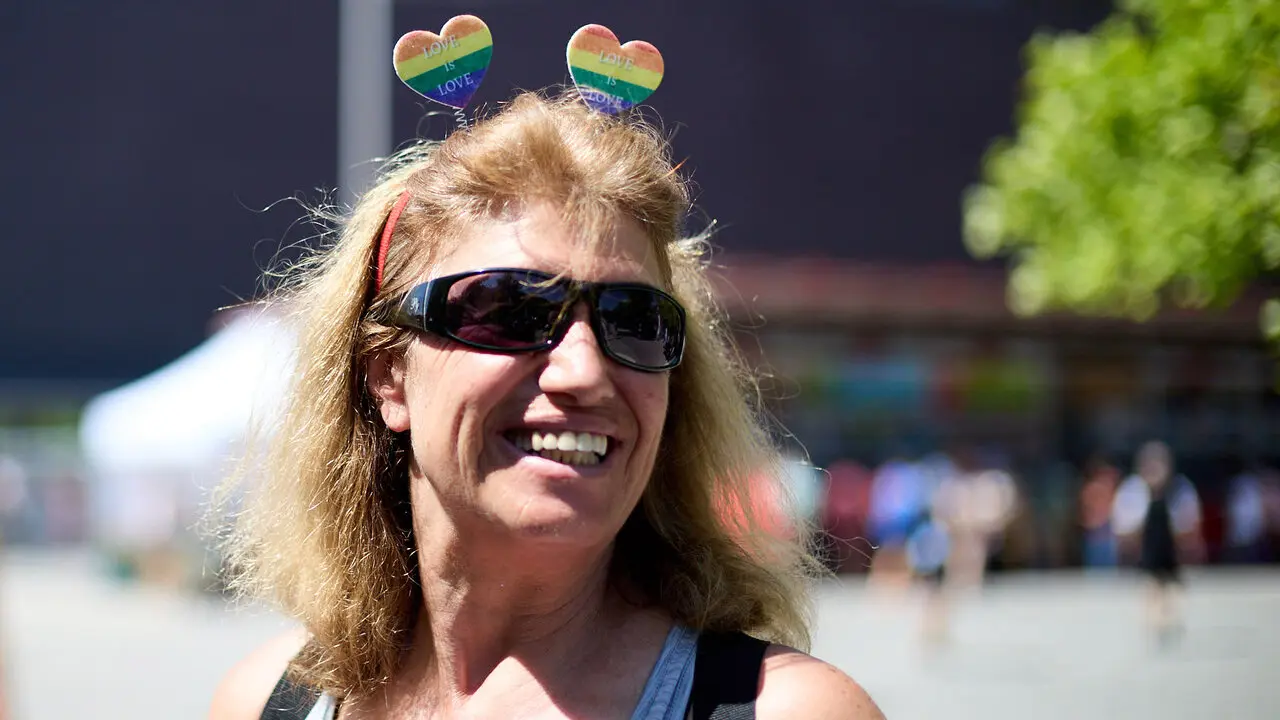 Manifestaci&oacute;n convocada por la plataforma 28J con motivo del D&iacute;a Internacional del Orgullo LGTBI+ en Pamplona. I&Ntilde;IGO ALZUGARAY