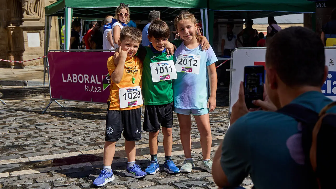 Carrera del Encierro 2026 organizada por la pe&ntilde;a La Jarana. I&Ntilde;IGO ALZUGARAY