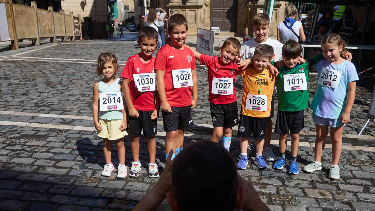 Carrera del Encierro 2026 organizada por la pe&ntilde;a La Jarana. I&Ntilde;IGO ALZUGARAY
