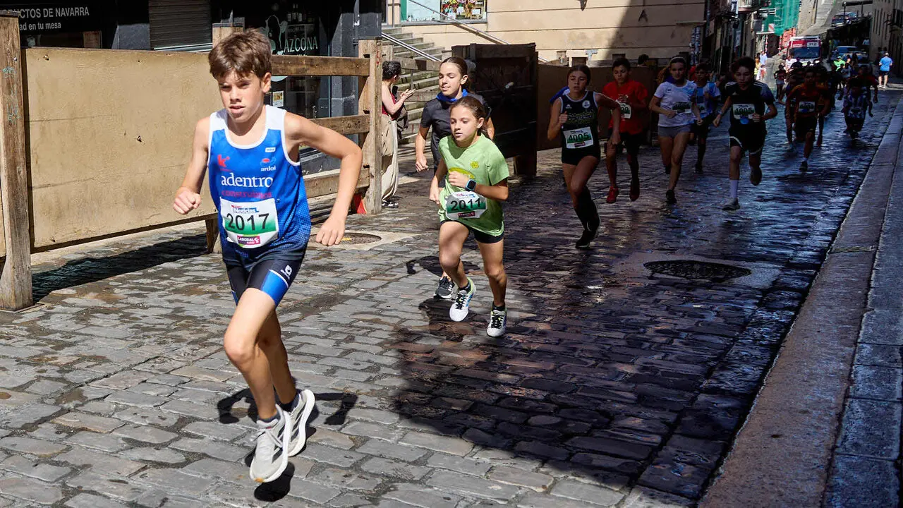 Carrera del Encierro 2026 organizada por la pe&ntilde;a La Jarana. I&Ntilde;IGO ALZUGARAY