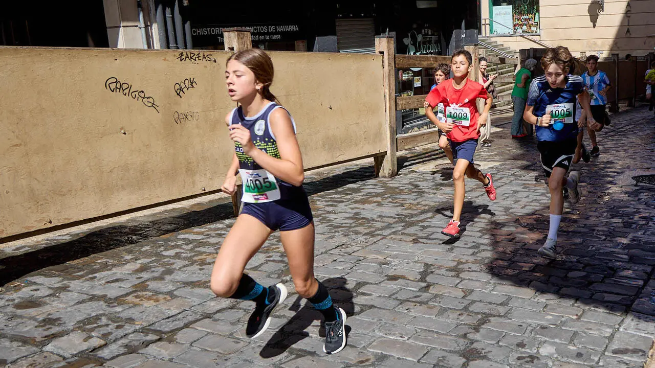 Carrera del Encierro 2026 organizada por la pe&ntilde;a La Jarana. I&Ntilde;IGO ALZUGARAY