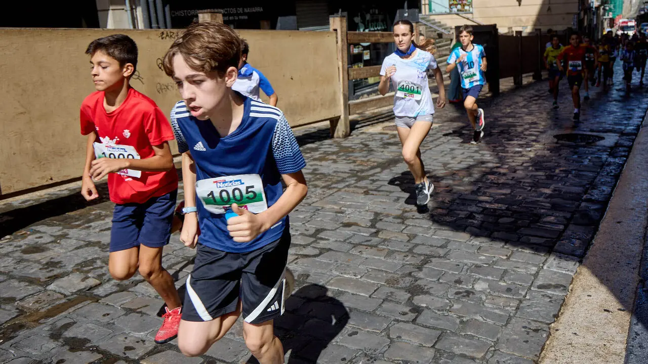 Carrera del Encierro 2026 organizada por la pe&ntilde;a La Jarana. I&Ntilde;IGO ALZUGARAY