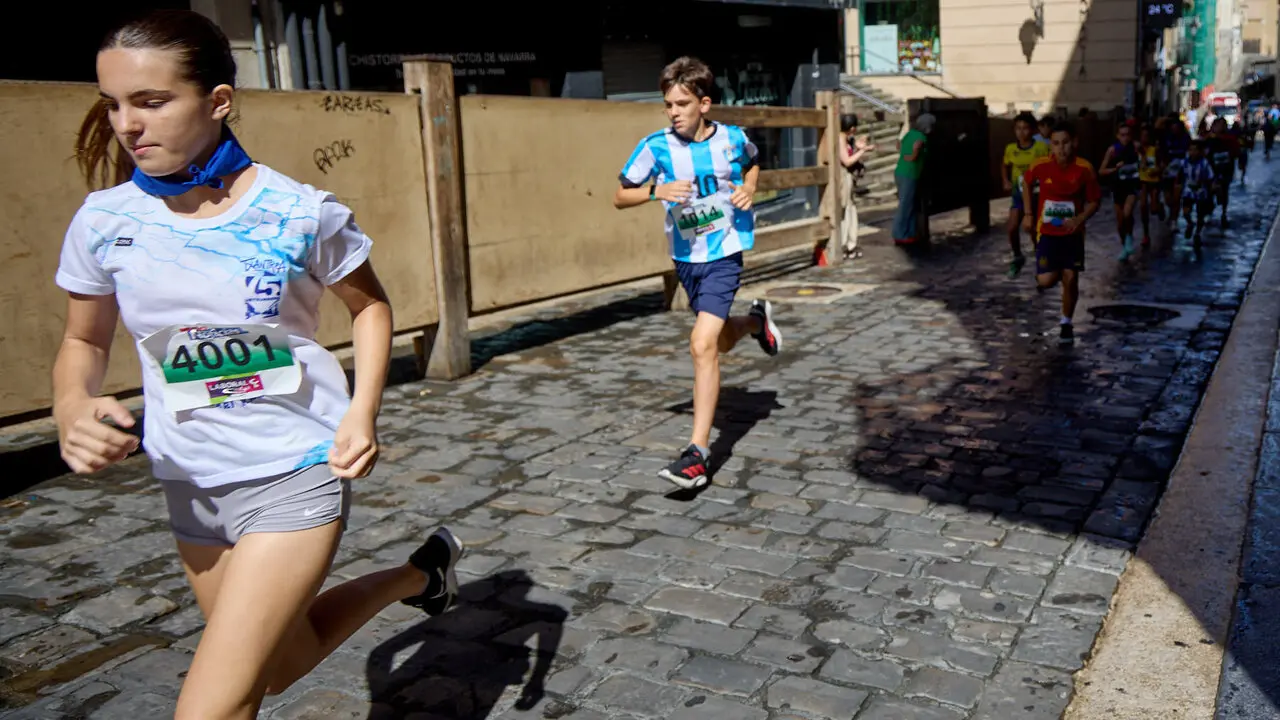Carrera del Encierro 2026 organizada por la pe&ntilde;a La Jarana. I&Ntilde;IGO ALZUGARAY