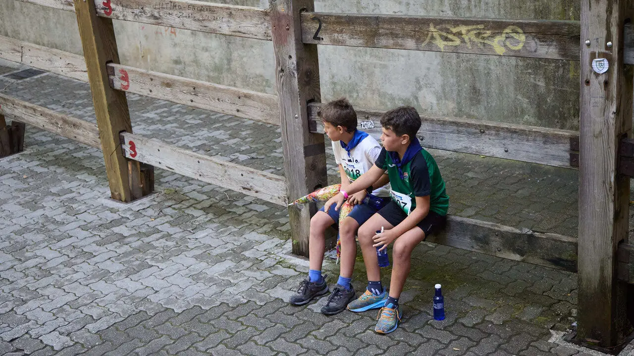 Carrera del Encierro 2026 organizada por la pe&ntilde;a La Jarana. I&Ntilde;IGO ALZUGARAY