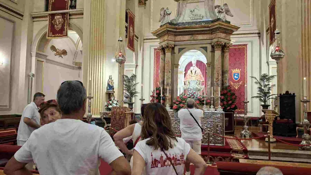 Capilla de San Ferm&iacute;n el 6 de julio de 2026 a primera hora. JOS&Eacute; MIGUEL MONTES