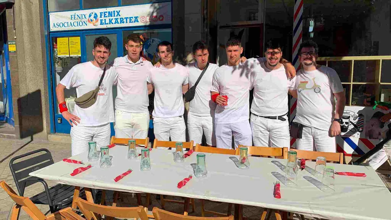 Almuerzos del d&iacute;a del Chupinazo de San Ferm&iacute;n 2026. PATXI CERVANTES