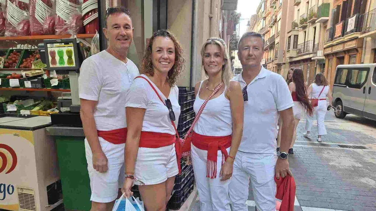 Almuerzos del d&iacute;a del Chupinazo de San Ferm&iacute;n 2026. JOS&Eacute; MIGUEL MONTES