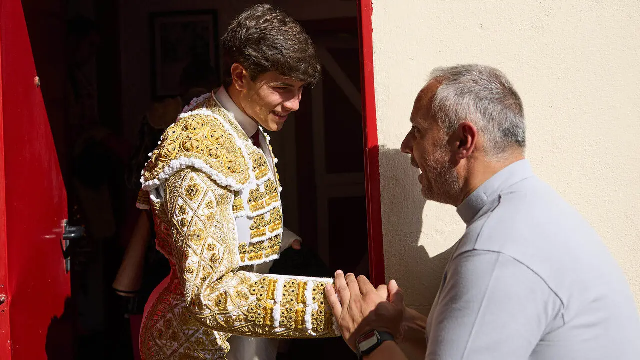 Primera Corrida Feria del Toro de San Ferm&iacute;n 2026 con reses de Fuente Ymbro para los diestros Daniel Luque, V&iacute;ctor Hern&aacute;ndez y Aar&oacute;n Palacio. I&Ntilde;IGO ALZUGARAY