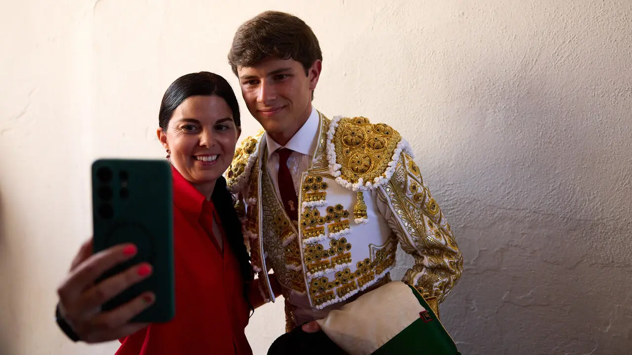 Primera Corrida Feria del Toro de San Ferm&iacute;n 2026 con reses de Fuente Ymbro para los diestros Daniel Luque, V&iacute;ctor Hern&aacute;ndez y Aar&oacute;n Palacio. I&Ntilde;IGO ALZUGARAY