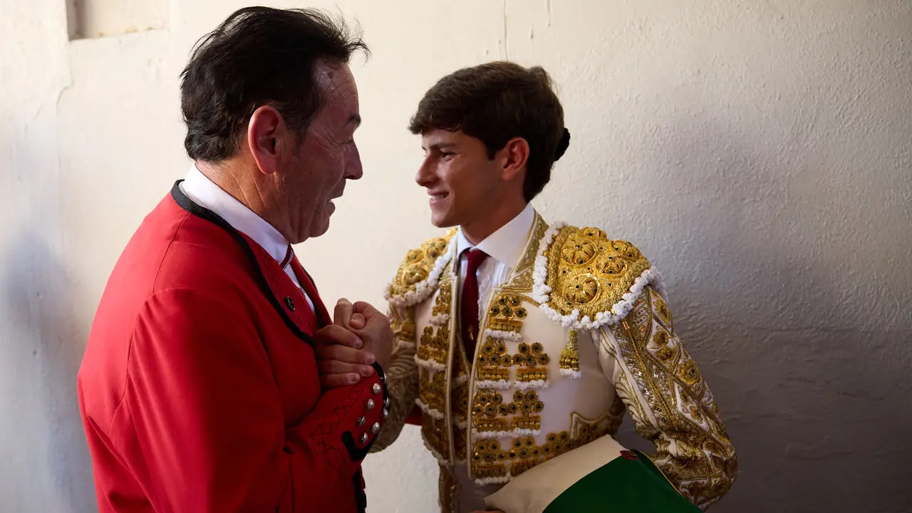 Primera Corrida Feria del Toro de San Ferm&iacute;n 2026 con reses de Fuente Ymbro para los diestros Daniel Luque, V&iacute;ctor Hern&aacute;ndez y Aar&oacute;n Palacio. I&Ntilde;IGO ALZUGARAY