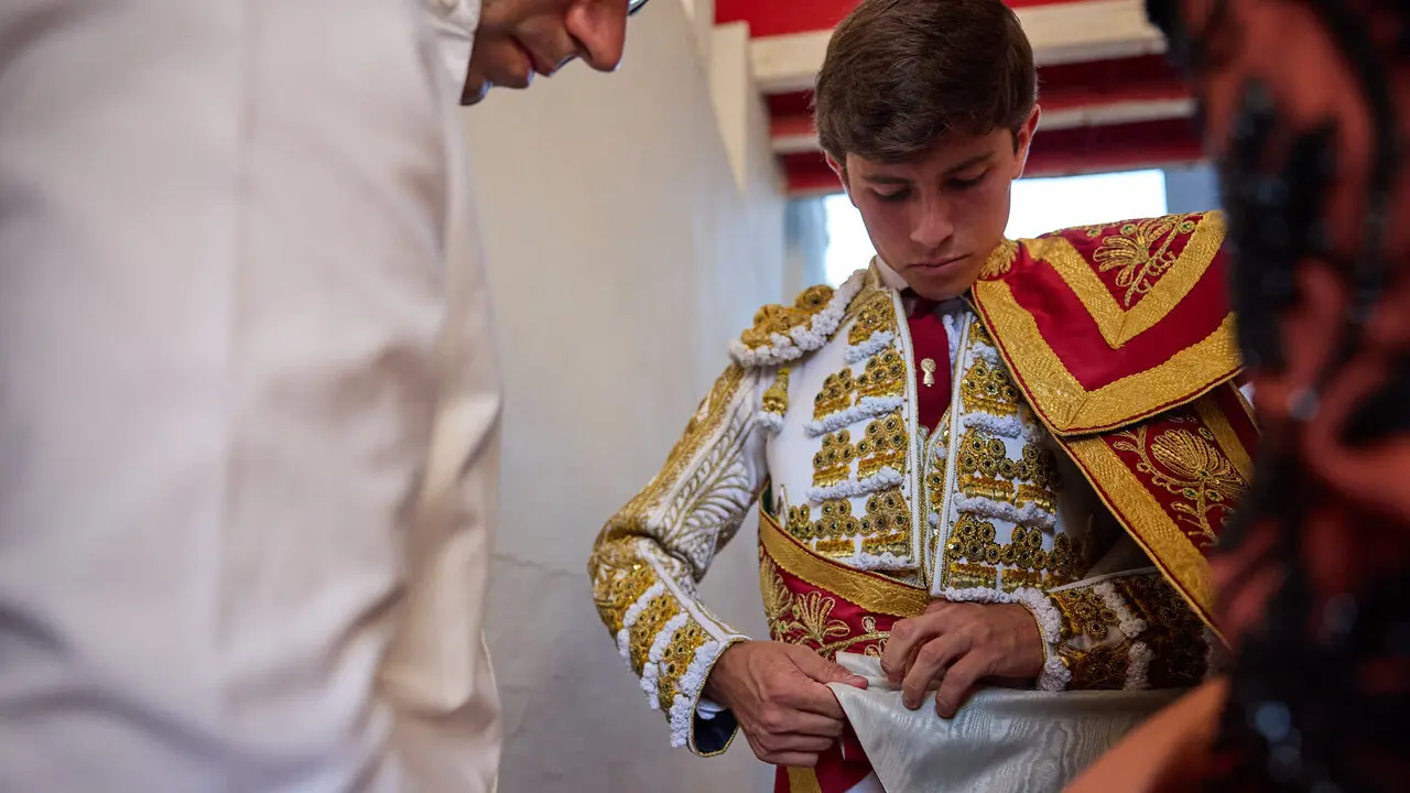 Primera Corrida Feria del Toro de San Ferm&iacute;n 2026 con reses de Fuente Ymbro para los diestros Daniel Luque, V&iacute;ctor Hern&aacute;ndez y Aar&oacute;n Palacio. I&Ntilde;IGO ALZUGARAY
