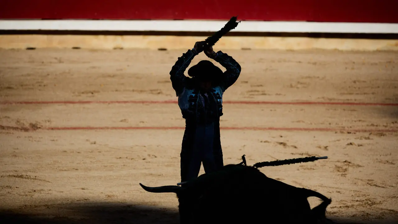 Primera Corrida Feria del Toro de San Ferm&iacute;n 2026 con reses de Fuente Ymbro para los diestros Daniel Luque, V&iacute;ctor Hern&aacute;ndez y Aar&oacute;n Palacio. I&Ntilde;IGO ALZUGARAY