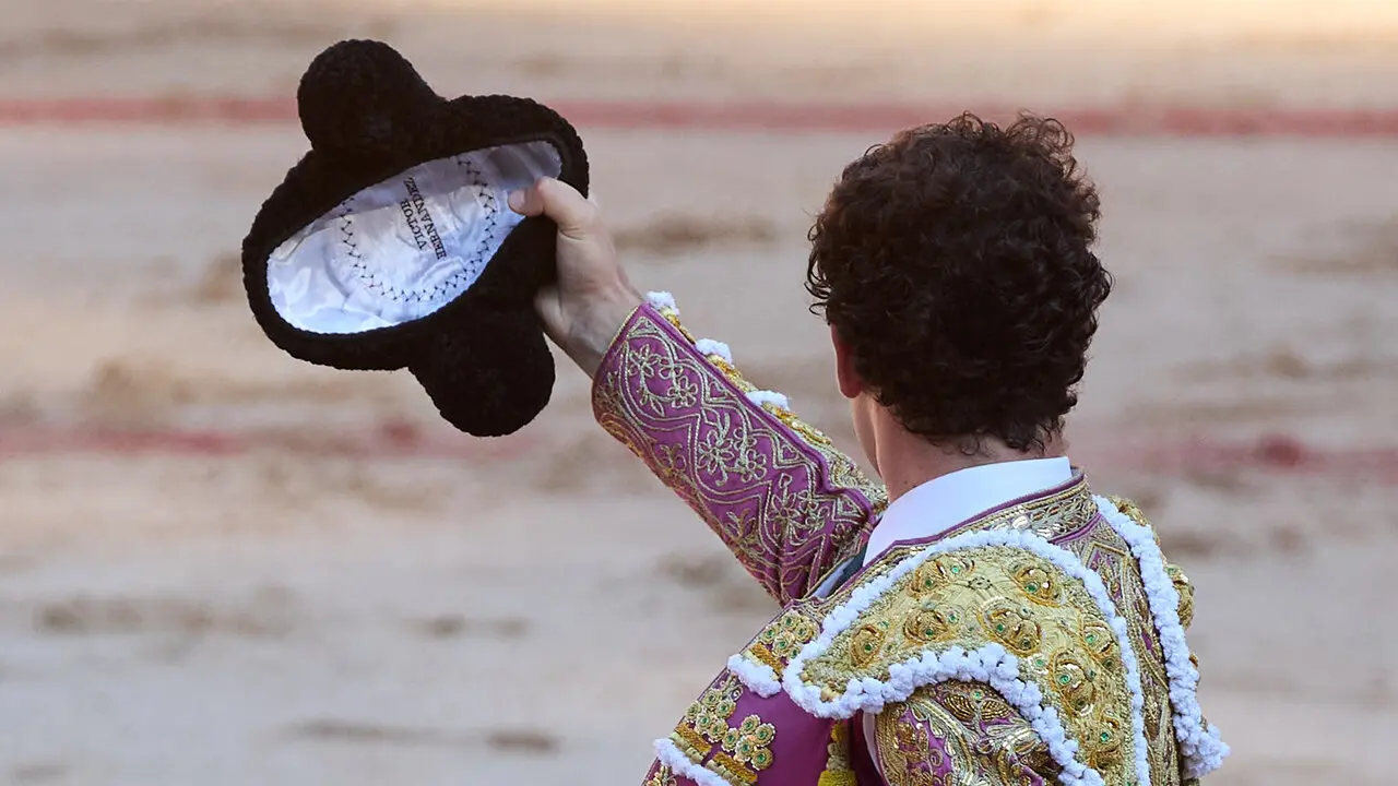 Primera Corrida Feria del Toro de San Ferm&iacute;n 2026 con reses de Fuente Ymbro para los diestros Daniel Luque, V&iacute;ctor Hern&aacute;ndez y Aar&oacute;n Palacio. I&Ntilde;IGO ALZUGARAY