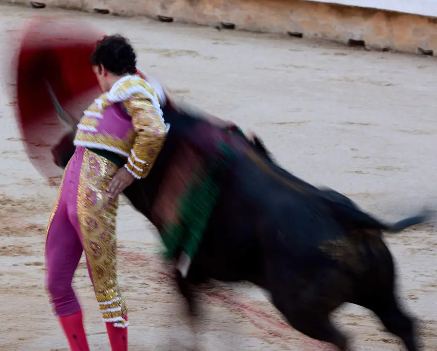 Primera Corrida Feria del Toro de San Ferm&iacute;n 2026 con reses de Fuente Ymbro para los diestros Daniel Luque, V&iacute;ctor Hern&aacute;ndez y Aar&oacute;n Palacio. I&Ntilde;IGO ALZUGARAY