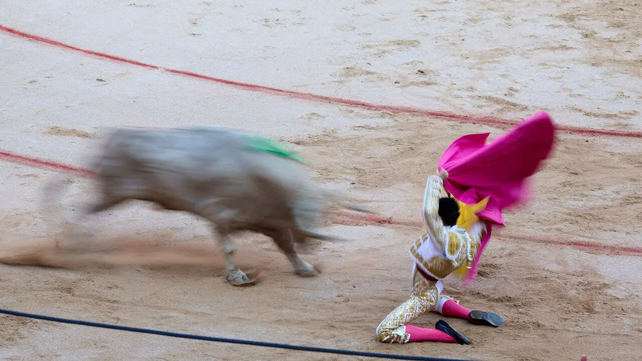 Primera Corrida Feria del Toro de San Ferm&iacute;n 2026 con reses de Fuente Ymbro para los diestros Daniel Luque, V&iacute;ctor Hern&aacute;ndez y Aar&oacute;n Palacio. I&Ntilde;IGO ALZUGARAY