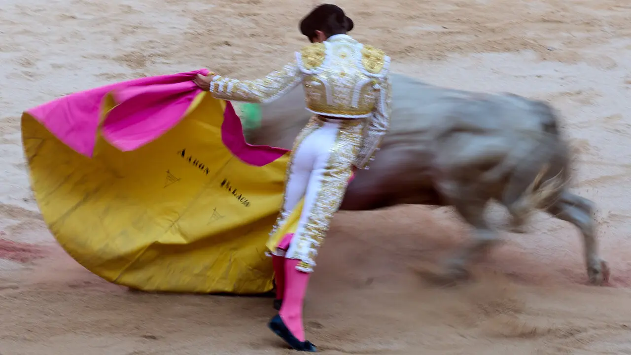 Primera Corrida Feria del Toro de San Ferm&iacute;n 2026 con reses de Fuente Ymbro para los diestros Daniel Luque, V&iacute;ctor Hern&aacute;ndez y Aar&oacute;n Palacio. I&Ntilde;IGO ALZUGARAY