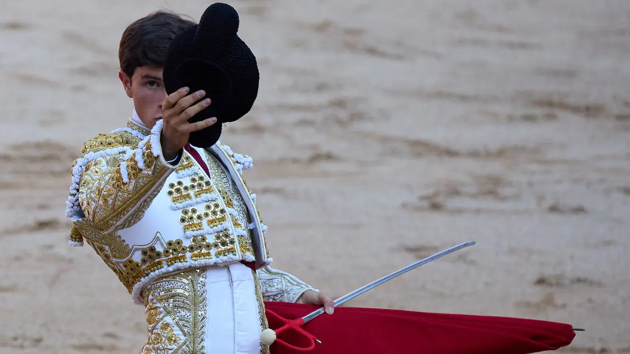Primera Corrida Feria del Toro de San Ferm&iacute;n 2026 con reses de Fuente Ymbro para los diestros Daniel Luque, V&iacute;ctor Hern&aacute;ndez y Aar&oacute;n Palacio. I&Ntilde;IGO ALZUGARAY