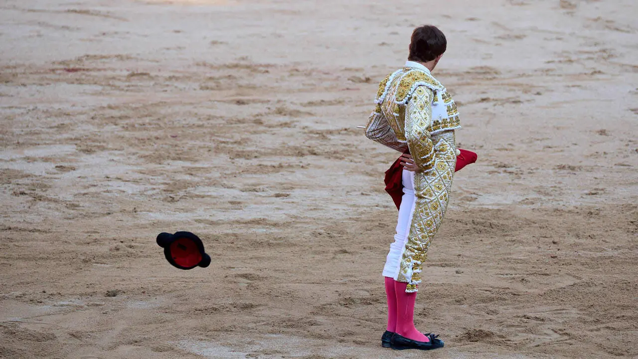 Primera Corrida Feria del Toro de San Ferm&iacute;n 2026 con reses de Fuente Ymbro para los diestros Daniel Luque, V&iacute;ctor Hern&aacute;ndez y Aar&oacute;n Palacio. I&Ntilde;IGO ALZUGARAY