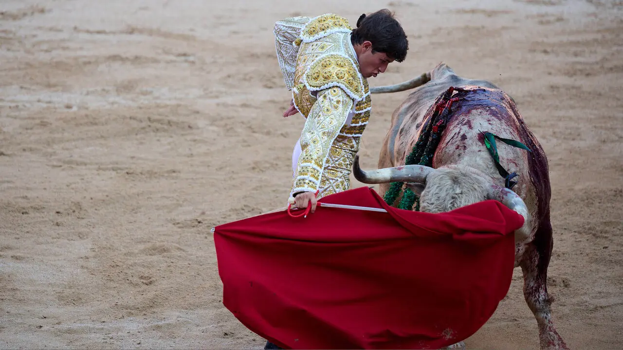 Primera Corrida Feria del Toro de San Ferm&iacute;n 2026 con reses de Fuente Ymbro para los diestros Daniel Luque, V&iacute;ctor Hern&aacute;ndez y Aar&oacute;n Palacio. I&Ntilde;IGO ALZUGARAY