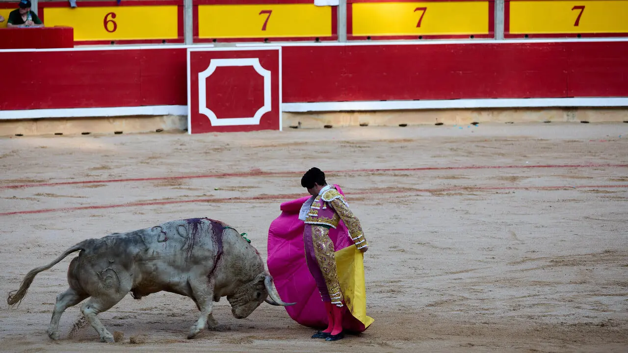 Primera Corrida Feria del Toro de San Ferm&iacute;n 2026 con reses de Fuente Ymbro para los diestros Daniel Luque, V&iacute;ctor Hern&aacute;ndez y Aar&oacute;n Palacio. I&Ntilde;IGO ALZUGARAY