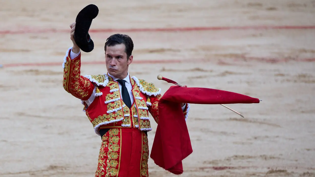 Primera Corrida Feria del Toro de San Ferm&iacute;n 2026 con reses de Fuente Ymbro para los diestros Daniel Luque, V&iacute;ctor Hern&aacute;ndez y Aar&oacute;n Palacio. I&Ntilde;IGO ALZUGARAY