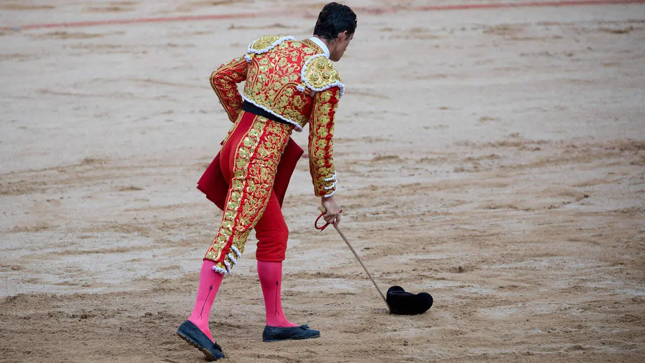 Primera Corrida Feria del Toro de San Ferm&iacute;n 2026 con reses de Fuente Ymbro para los diestros Daniel Luque, V&iacute;ctor Hern&aacute;ndez y Aar&oacute;n Palacio. I&Ntilde;IGO ALZUGARAY
