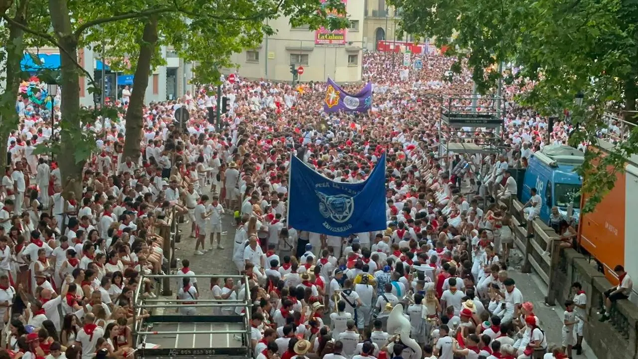 Salida de los toros tras la primera corrida de San Ferm&iacute;n 2026. NAVARRA.COM