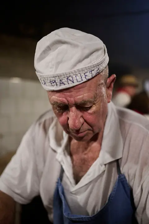 La Churrer&iacute;a de La Ma&ntilde;ueta durante San Ferm&iacute;n 2026. PABLO LASAOSA