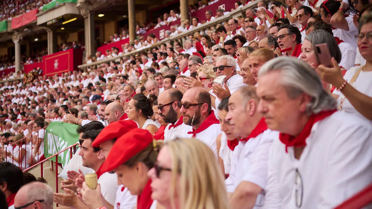 Tercera corrida de la Feria del Toro de Pamplona durante San Ferm&iacute;n 2026 de la ganader&iacute;a Victoriano del R&iacute;o para Alejandro Talavante, Roca Rey y David de Miranda. PABLO LASAOSA