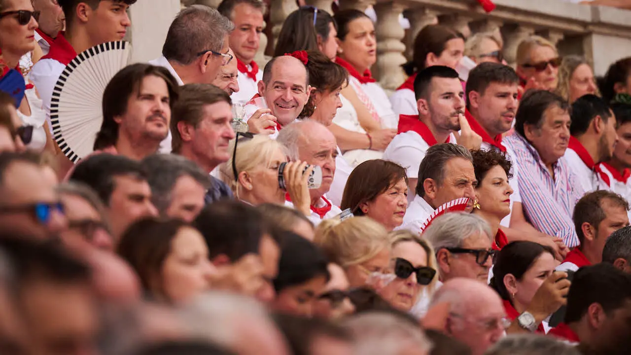 Tercera corrida de la Feria del Toro de Pamplona durante San Ferm&iacute;n 2026 de la ganader&iacute;a Victoriano del R&iacute;o para Alejandro Talavante, Roca Rey y David de Miranda. PABLO LASAOSA