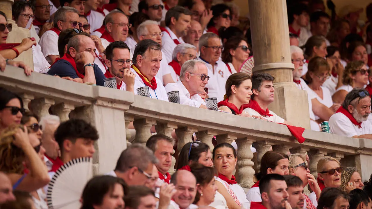 Tercera corrida de la Feria del Toro de Pamplona durante San Ferm&iacute;n 2026 de la ganader&iacute;a Victoriano del R&iacute;o para Alejandro Talavante, Roca Rey y David de Miranda. PABLO LASAOSA