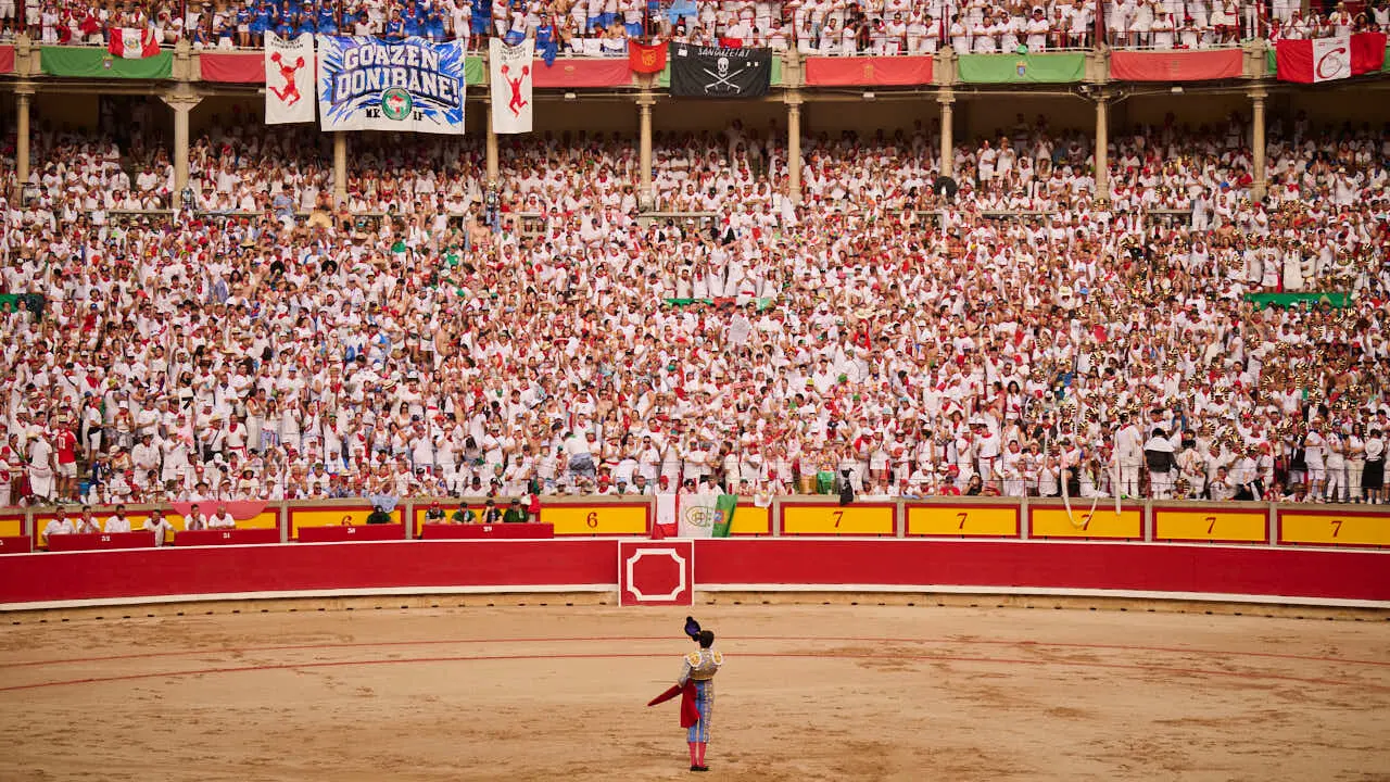 Tercera corrida de la Feria del Toro de Pamplona durante San Ferm&iacute;n 2026 de la ganader&iacute;a Victoriano del R&iacute;o para Alejandro Talavante, Roca Rey y David de Miranda. PABLO LASAOSA