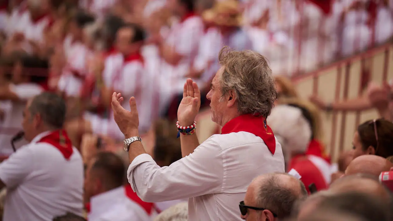 Tercera corrida de la Feria del Toro de Pamplona durante San Ferm&iacute;n 2026 de la ganader&iacute;a Victoriano del R&iacute;o para Alejandro Talavante, Roca Rey y David de Miranda. PABLO LASAOSA