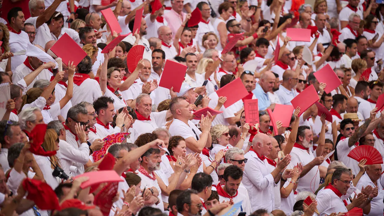 Tercera corrida de la Feria del Toro de Pamplona durante San Ferm&iacute;n 2026 de la ganader&iacute;a Victoriano del R&iacute;o para Alejandro Talavante, Roca Rey y David de Miranda. PABLO LASAOSA