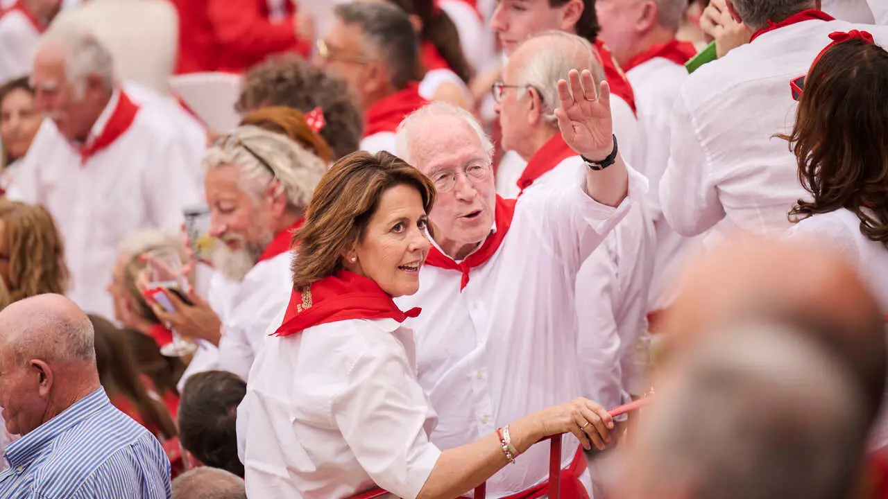 Tercera corrida de la Feria del Toro de Pamplona durante San Ferm&iacute;n 2026 de la ganader&iacute;a Victoriano del R&iacute;o para Alejandro Talavante, Roca Rey y David de Miranda. PABLO LASAOSA