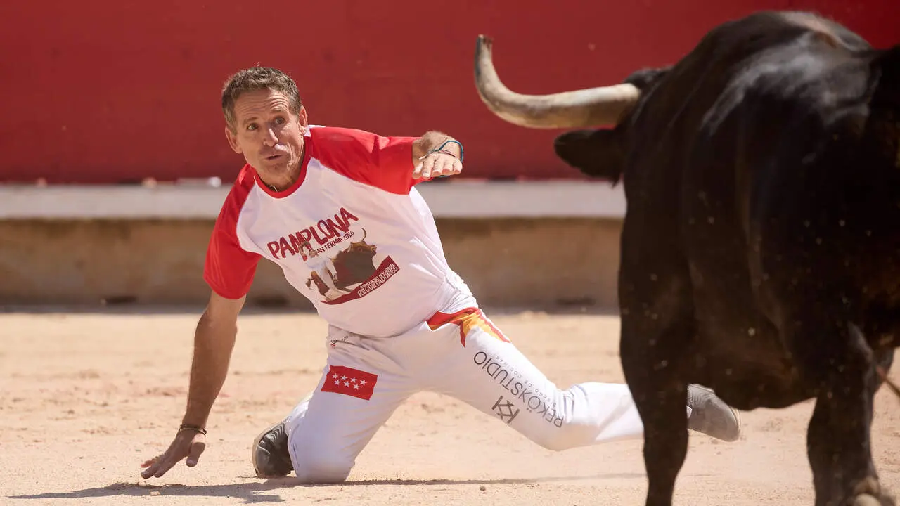 Concurso Nacional de Recortadores en la Plaza de Toros de Pamplona durante las fiestas de San Ferm&iacute;n 2026. I&Ntilde;IGO ALZUGARAY