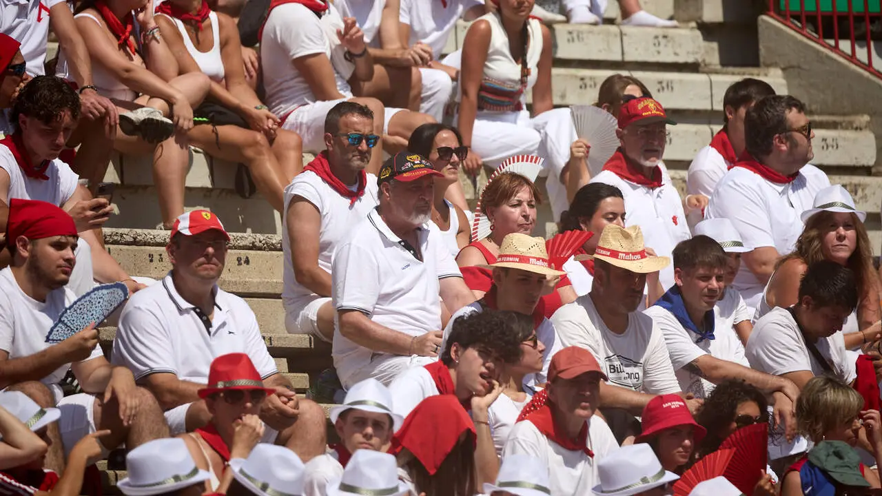 Concurso Nacional de Recortadores en la Plaza de Toros de Pamplona durante las fiestas de San Ferm&iacute;n 2026. I&Ntilde;IGO ALZUGARAY