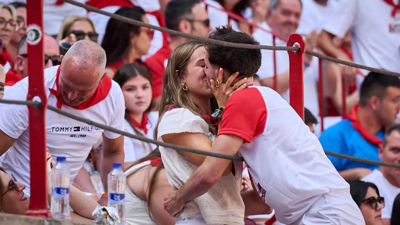 Concurso de anillas enla Plaza de Toros de Pamplona durante San Ferm&iacute;n 2026. PABLO LASAOSA