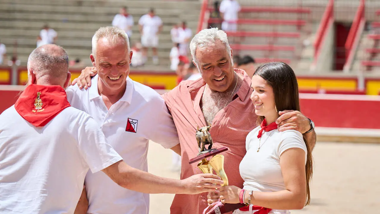 Concurso de anillas enla Plaza de Toros de Pamplona durante San Ferm&iacute;n 2026. PABLO LASAOSA