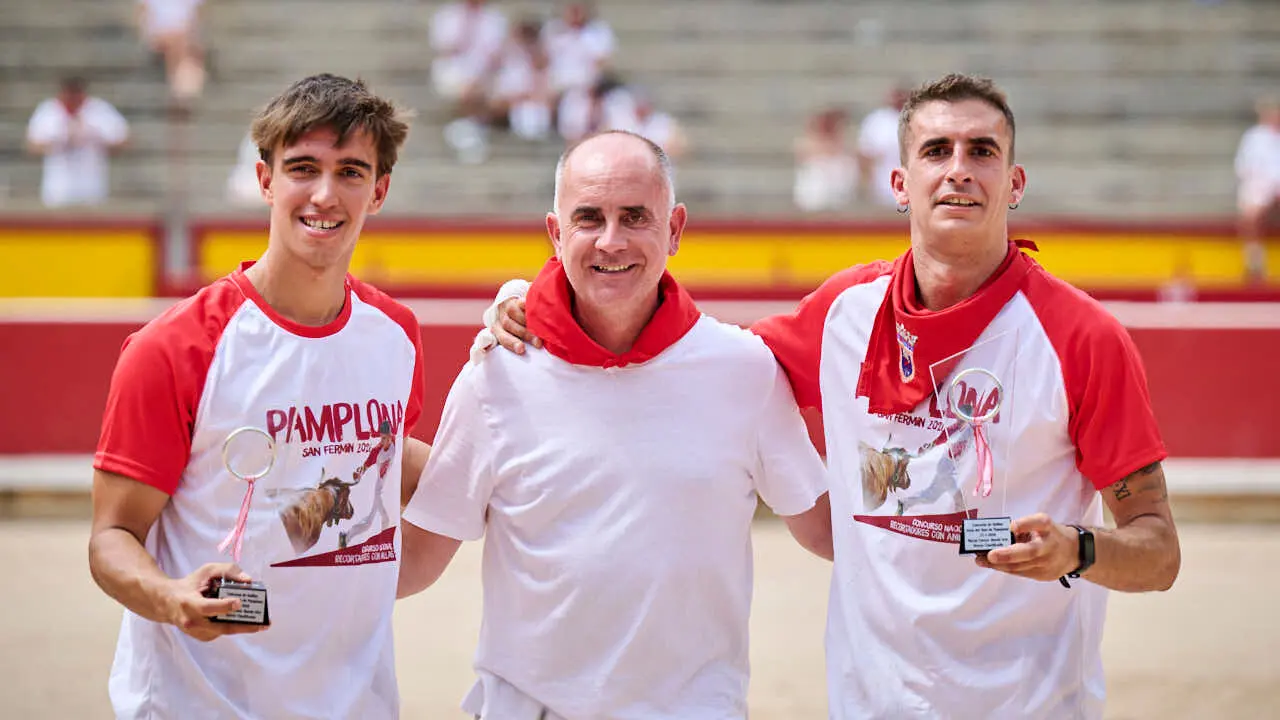 Concurso de anillas enla Plaza de Toros de Pamplona durante San Ferm&iacute;n 2026. PABLO LASAOSA