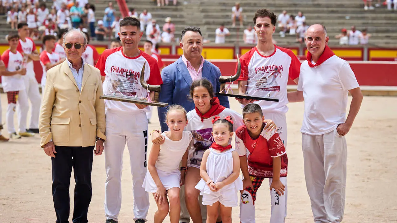Concurso de anillas enla Plaza de Toros de Pamplona durante San Ferm&iacute;n 2026. PABLO LASAOSA
