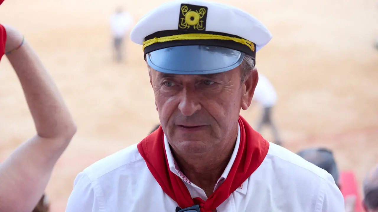 Los tendidos de la Plaza de Toros de Pamplona durante la octava y &uacute;ltima corrida de la Feria del Toro de San Ferm&iacute;n 2026. I&Ntilde;IGO ALZUGARAY