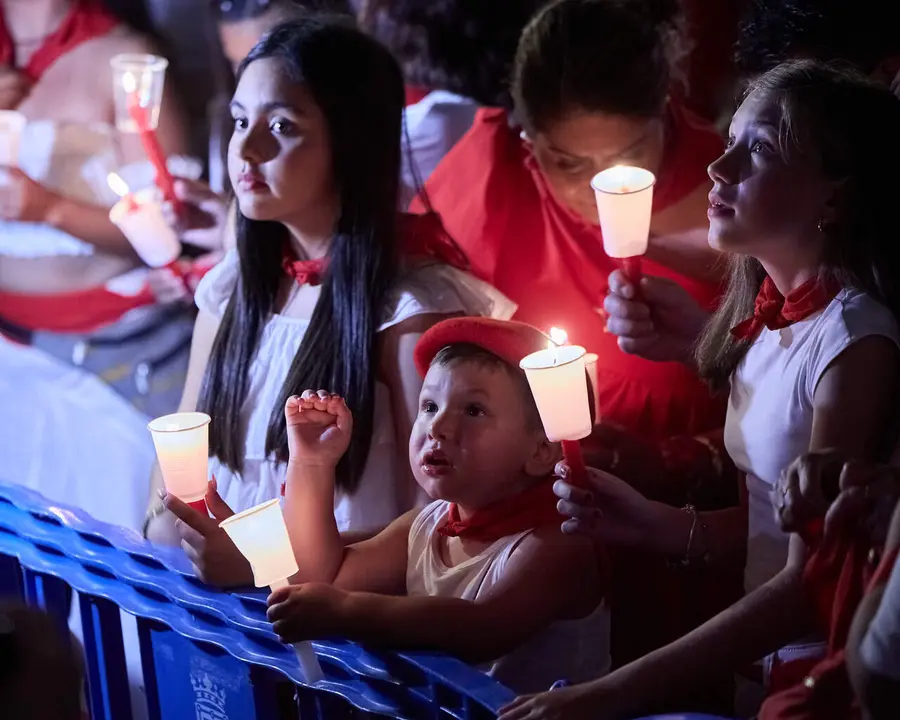 Pobre de m&iacute; en la Plaza del Ayuntamiento de Pamplona con el que finalizan los nueve d&iacute;as de las Fiestas de San Ferm&iacute;n 2026. I&Ntilde;IGO ALZUGARAY