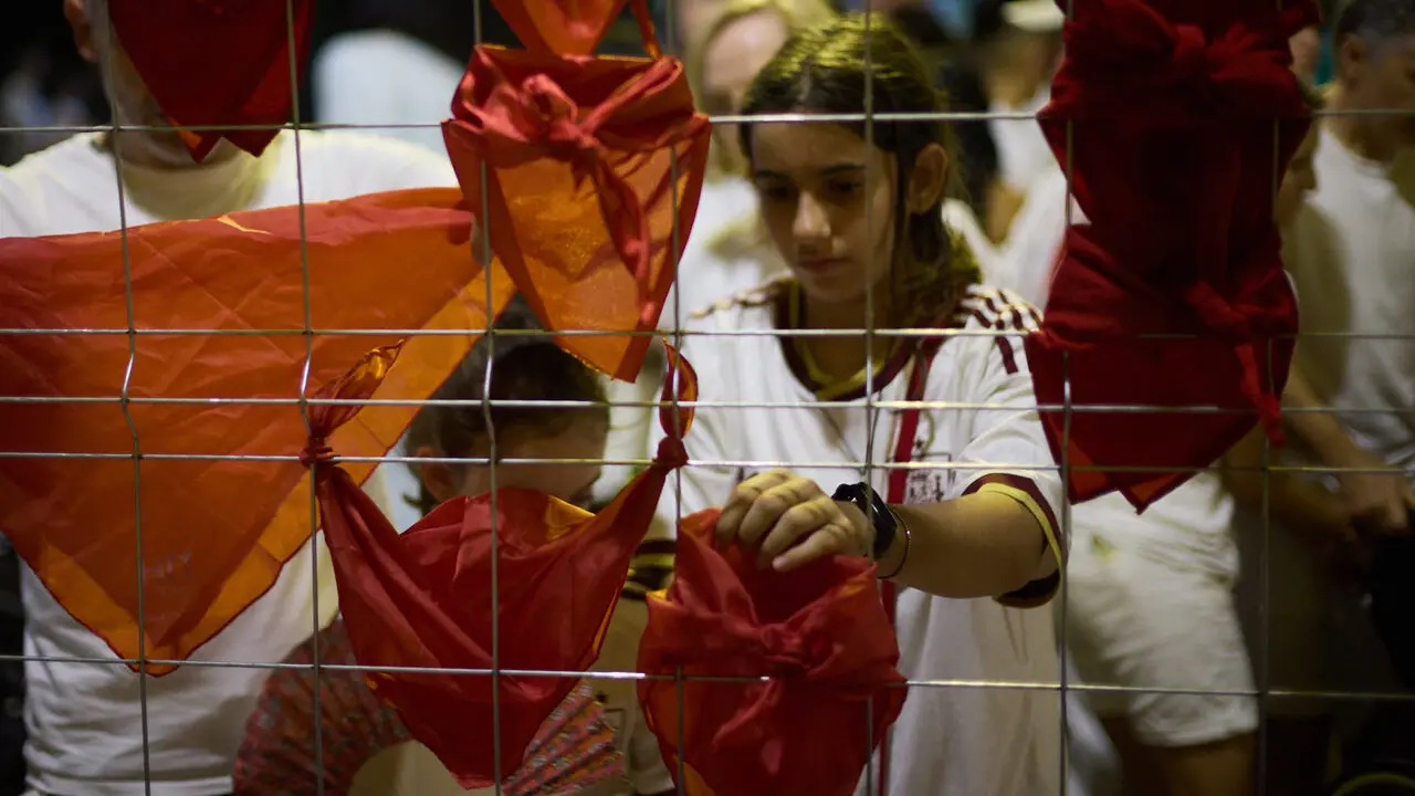 Pobre de m&iacute; en la Plaza del Ayuntamiento de Pamplona con el que finalizan los nueve d&iacute;as de las Fiestas de San Ferm&iacute;n 2026. I&Ntilde;IGO ALZUGARAY