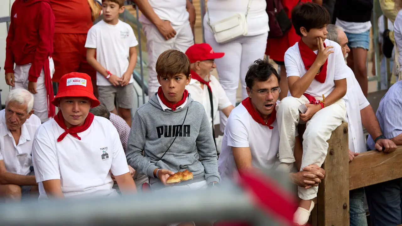 Primer encierro de las Fiestas de Tudela 2026. I&Ntilde;IGO ALZUGARAY