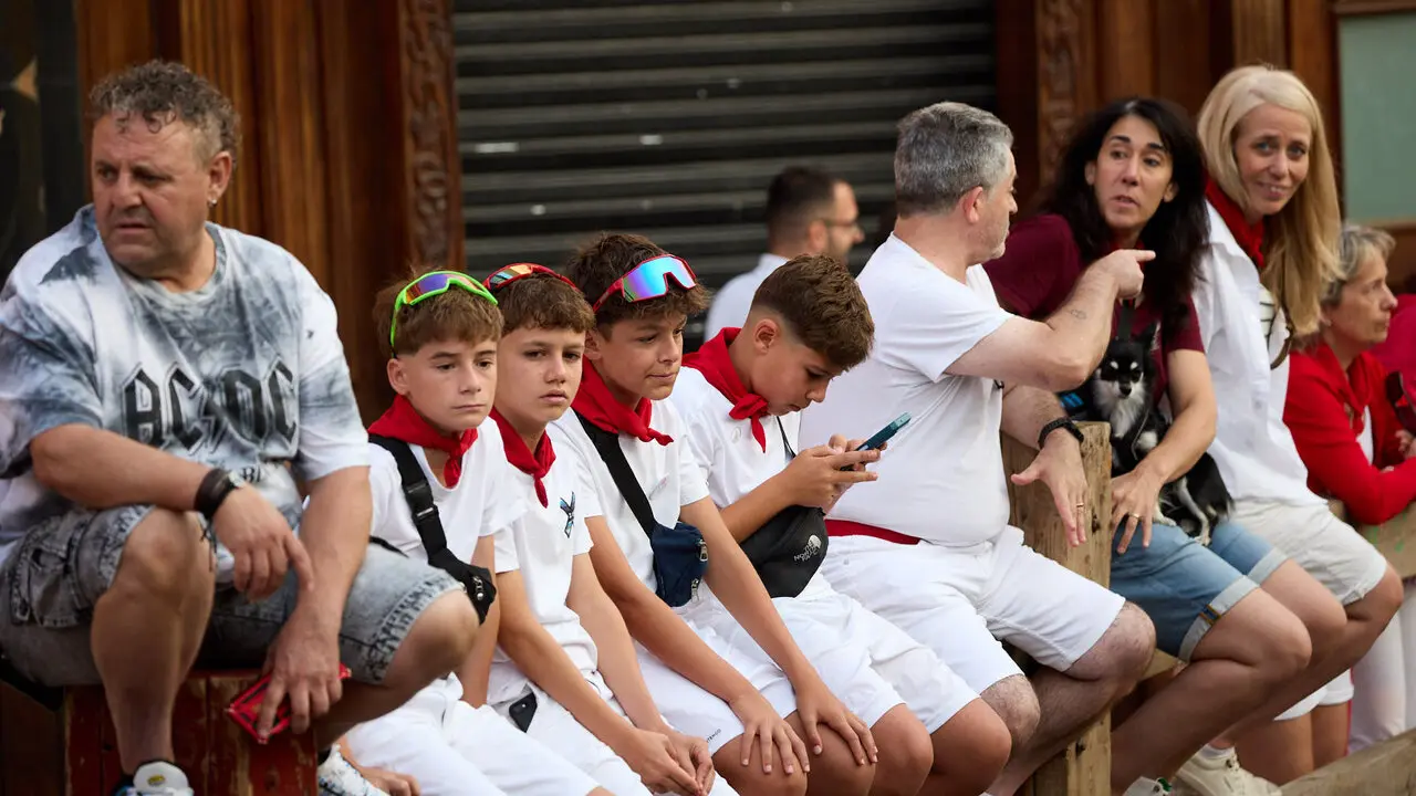 Primer encierro de las Fiestas de Tudela 2026. I&Ntilde;IGO ALZUGARAY